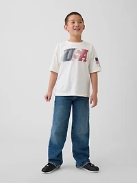 Kids Team USA Oversized T-Shirt