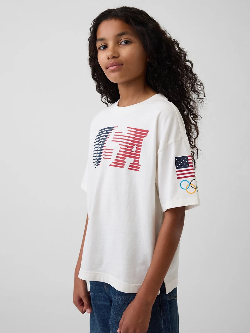 Kids Team USA Oversized T-Shirt