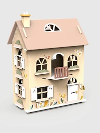 Flowers Cottage with Starter Set Toddler Toy