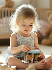 Fox Roller Rattle Toy