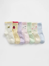 Baby & Toddler Crew Socks (7-Pack)