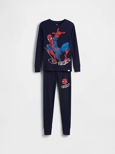 Kids Spider-Man Organic Brushed Cotton PJ Set
