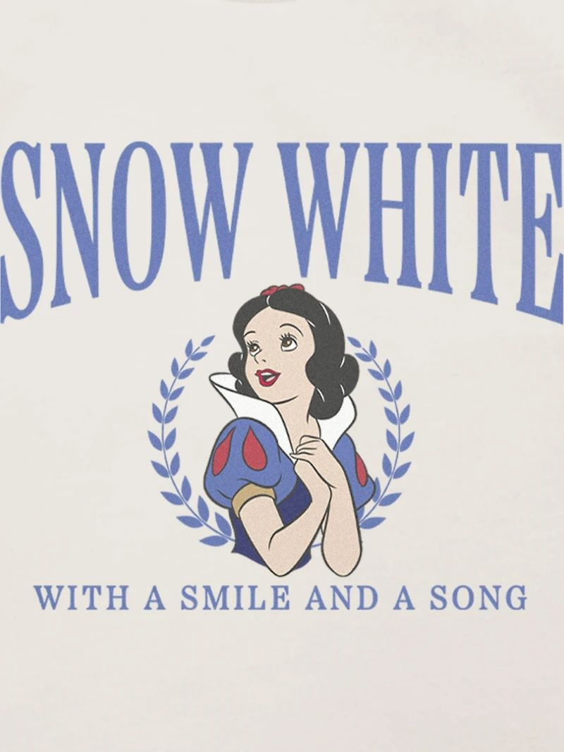 Toddler Snow White Collegiate Graphic T-Shirt