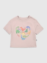 Toddler Dino Hearts Graphic T-Shirt