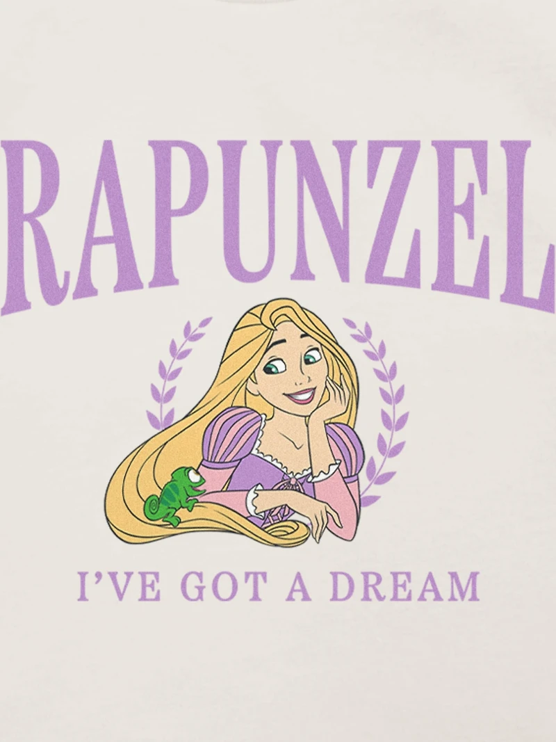 Toddler Rapunzel Collegiate Graphic T-Shirt