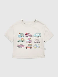 Toddler Trucks And Cars Graphic T-Shirt