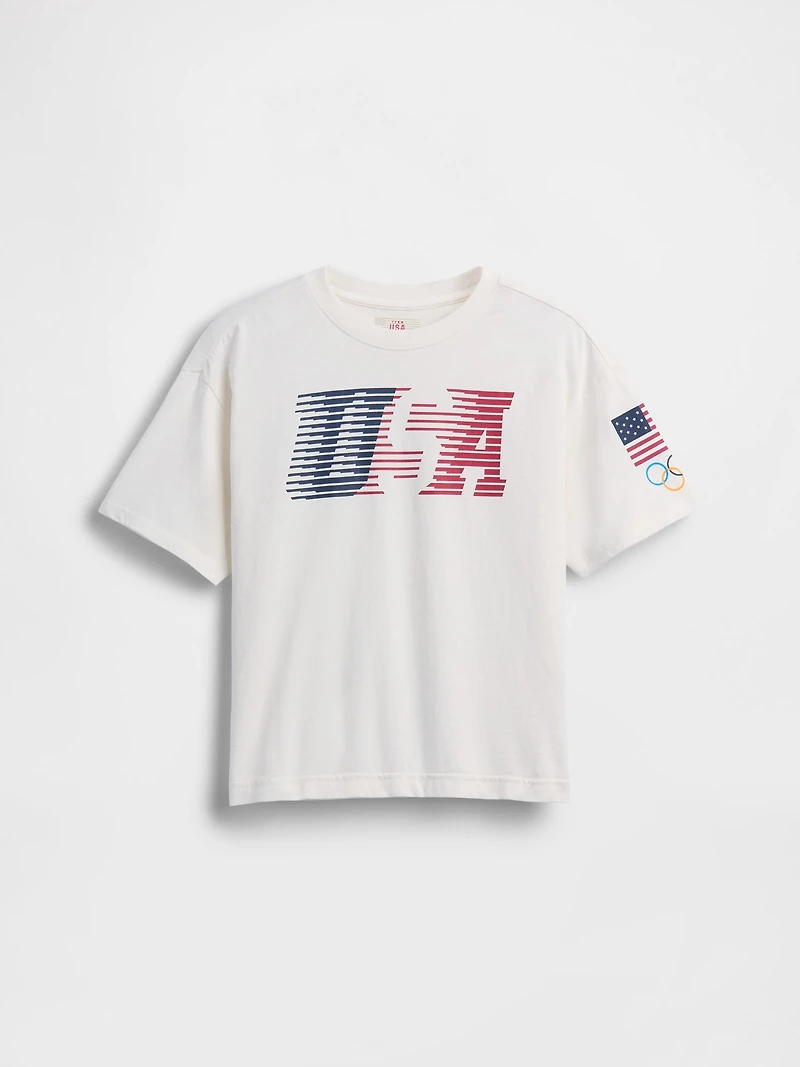 Kids Team USA Oversized T-Shirt