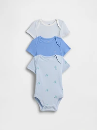 Baby First Favorites TinyRib Bodysuit (3-Pack