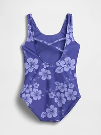 Gap × Disney Kids Cross-Back One-Piece Swimsuit