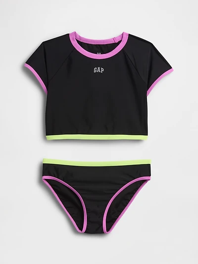 Kids Rash Guard Swim Two-Piece