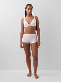 Organic Stretch Cotton Triangle Bra