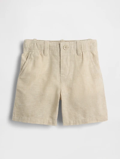 Baby & Toddler Linen-Cotton Shorts