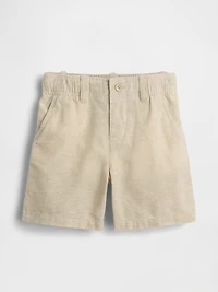 Baby & Toddler Linen-Cotton Shorts