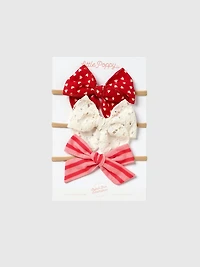 The Juliet Headband Bow Set