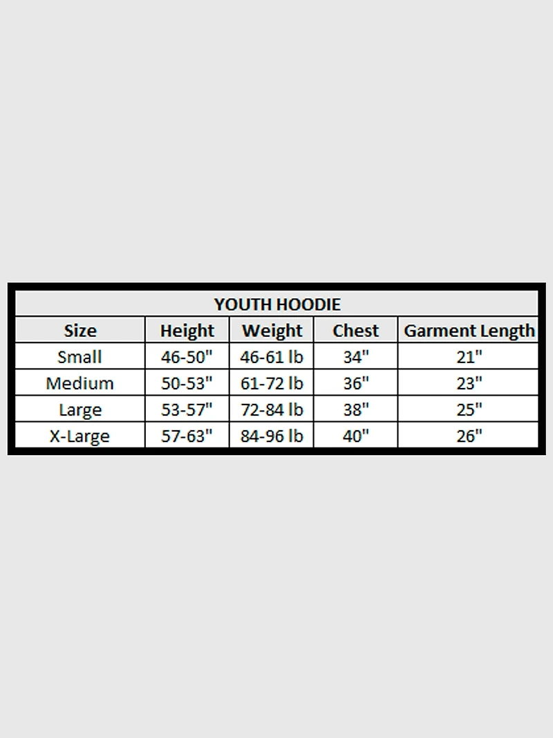 Kids Game Day Football Pullover Hoodie