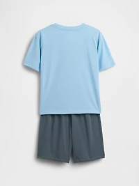 Kids Recycled PJ Short Set