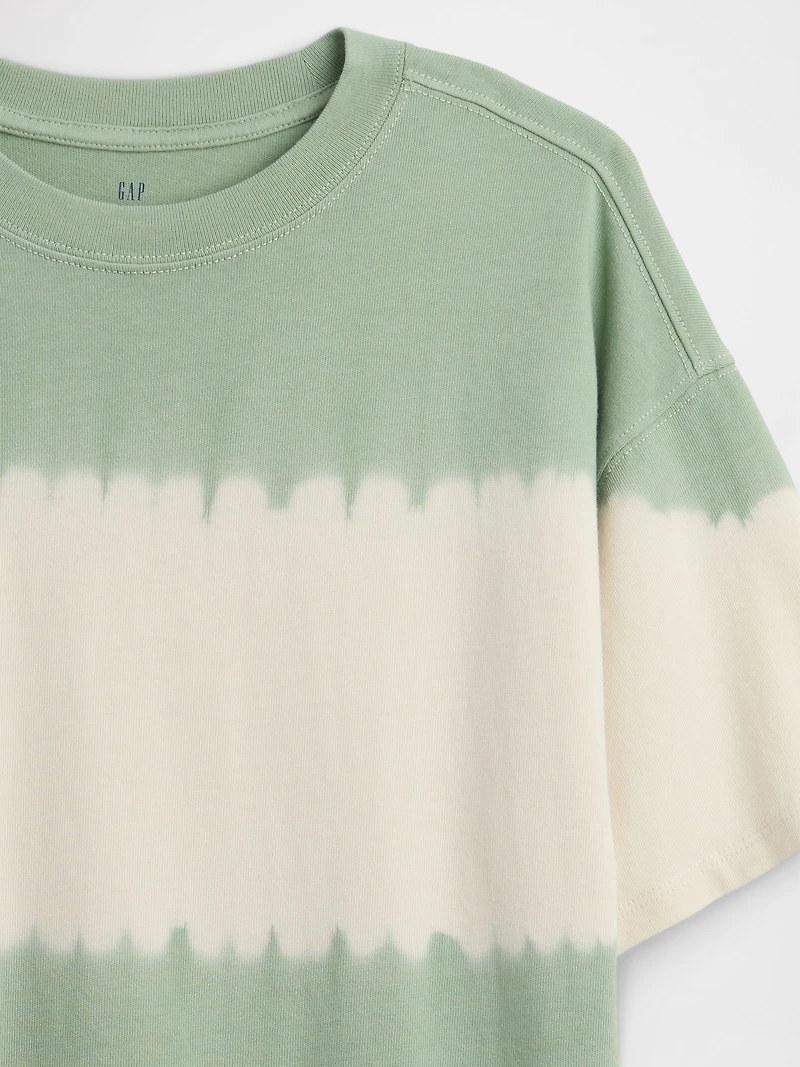 Kids Heavyweight Oversized Tie-Dye T-Shirt
