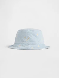 Baby & Toddler Denim Daisy Bucket Hat
