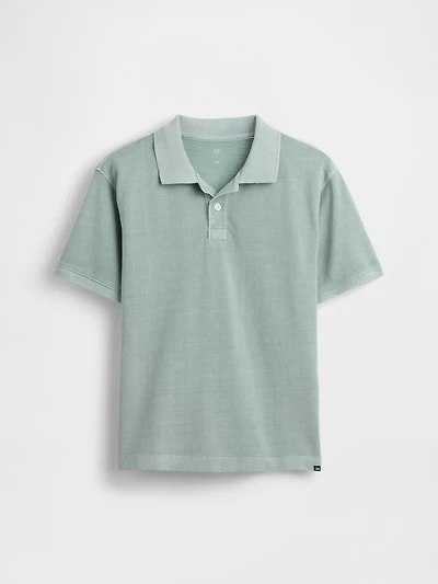Kids Pique Polo Shirt