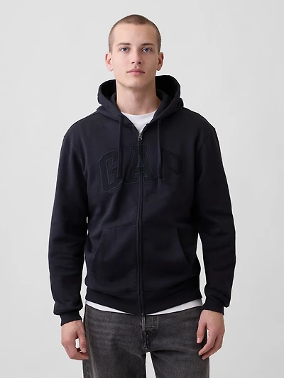 Adult VintageSoft Arch Logo Zip Hoodie