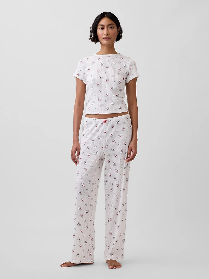 Winnie the Pooh Pointelle PJ T-Shirt