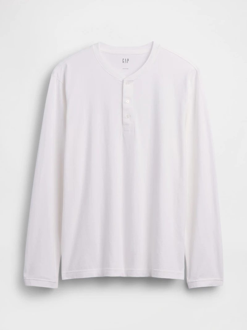 Relaxed Henley T-Shirt