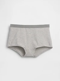 Organic Stretch Cotton Logo Shorty (3-Pack)