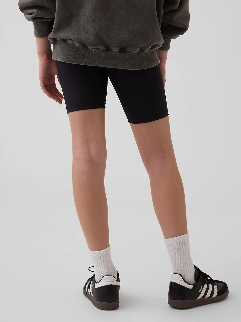 Kids Quick-Dry Rib Bike Shorts