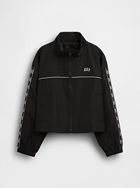 Kids Relaxed Logo Windbreaker Jacket