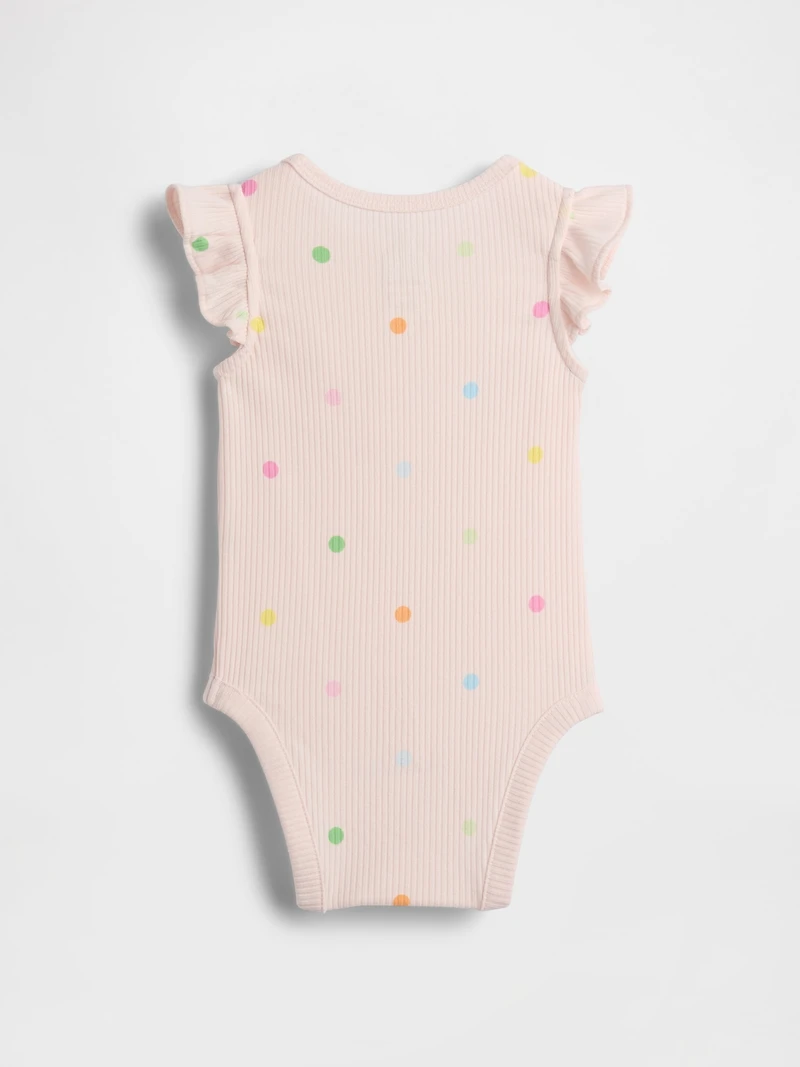 Baby First Favorites TinyRib Polka Dot Bodysuit