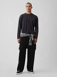 Relaxed Henley T-Shirt