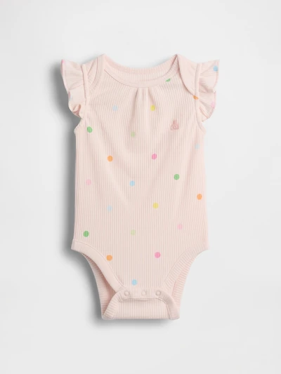 Baby First Favorites TinyRib Polka Dot Bodysuit