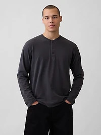 Relaxed Henley T-Shirt
