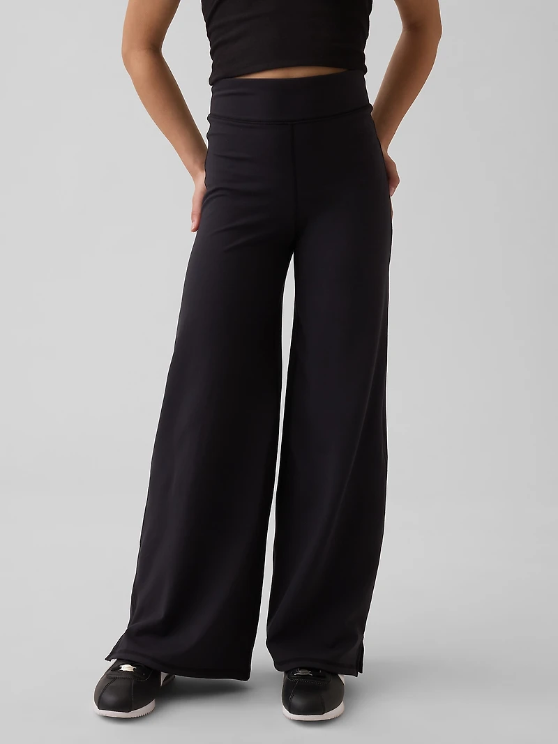 Kids Performance Wide-Leg Leggings