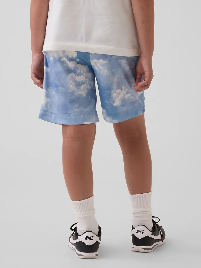 Kids GapFit 6" Recycled Mesh Easy Shorts