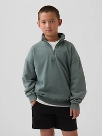 Kids VintageSoft Terry Relaxed Half-Zip Pullover