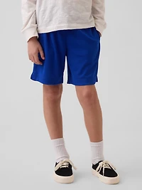 Kids GapFit 6" Recycled Mesh Easy Shorts