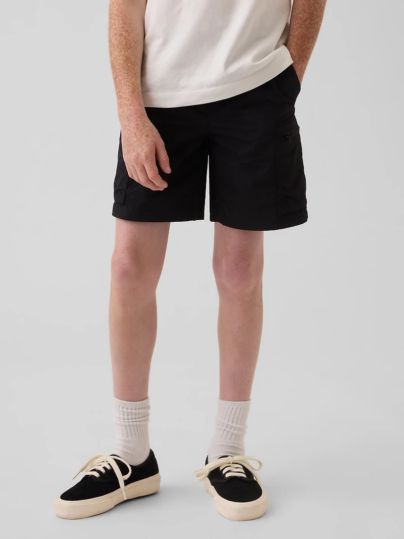 Kids Relaxed Quick-Dry Cargo Shorts