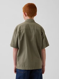 Kids Textured Relaxed Vacay Shirt