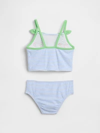 Baby & Toddler Cherry Gingham Swim Two-Piece