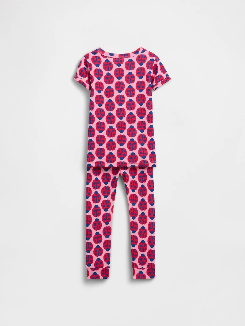 Baby & Toddler Organic Brushed Cotton Ladybug PJ Set