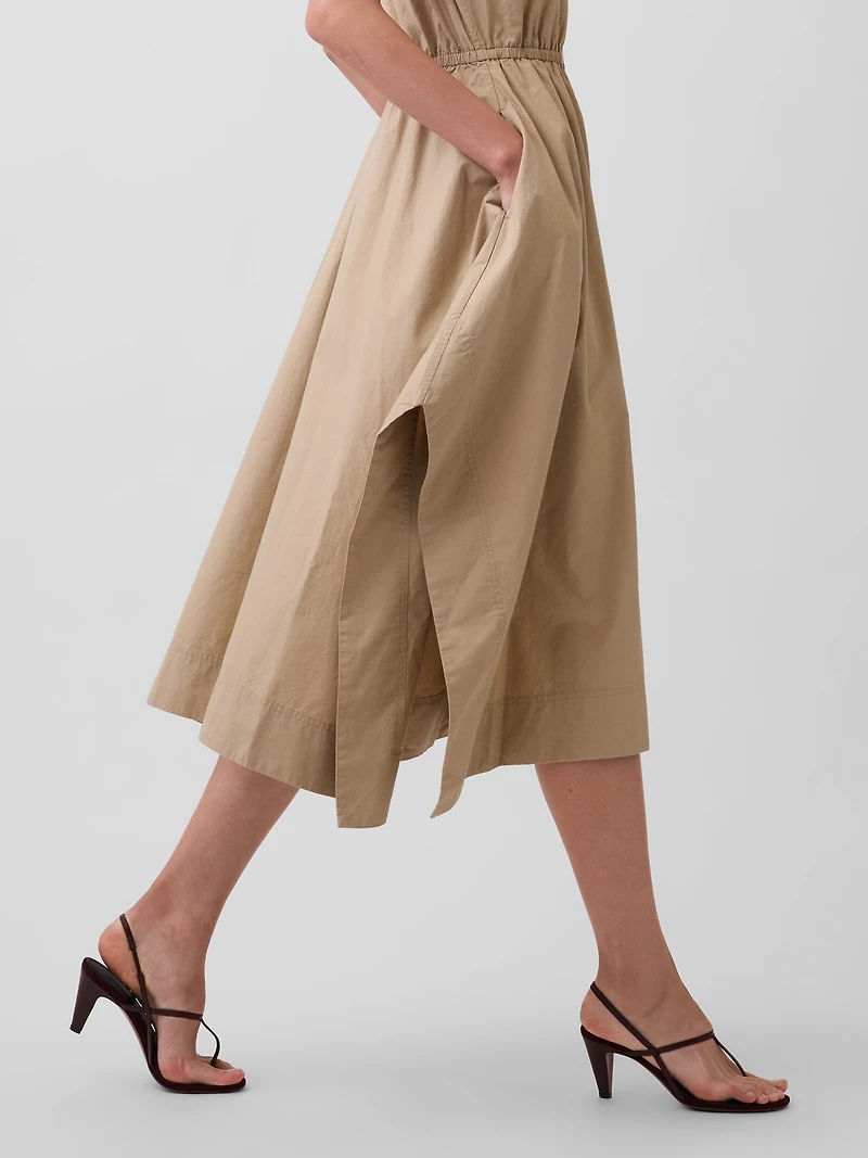 Poplin Handkerchief Shirtdress