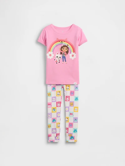 Baby & Toddler Organic Brushed Cotton Gabby's Dollhouse PJ Set