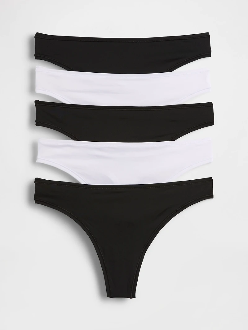 SecondSkin Thong (5-Pack)