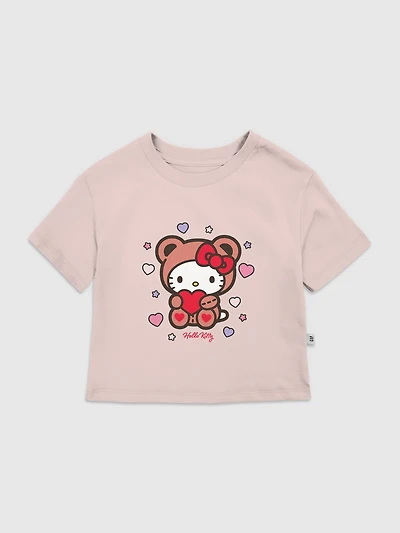 Toddler Hello Kitty Valentine Bear Graphic T-Shirt