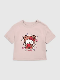Toddler Hello Kitty Valentine Bear Graphic T-Shirt