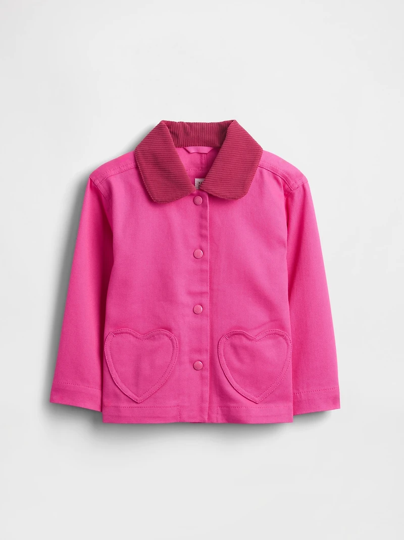 Baby & Toddler Heart Pocket Jacket