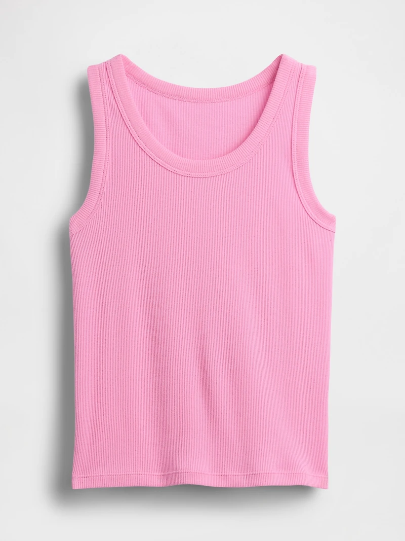Kid Rib Scoop Tank Top