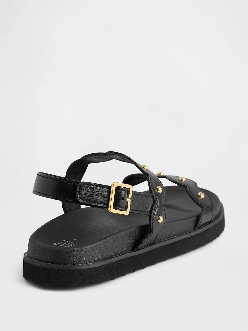 Kids Studded Slingback Sandals