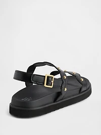 Kids Studded Slingback Sandals